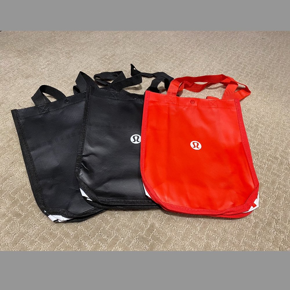 NEW Lululemon shopping bags lot of 3
